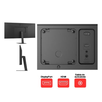 Entradas del Monitor LG UltraWide 34" WFHD 100Hz